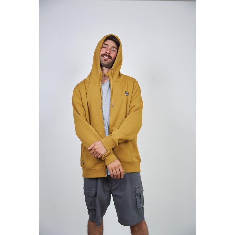 TOKE - Poleron Algodón Mostaza Hombre TOKE