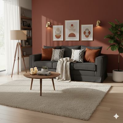 Imagen 2 del producto Sofa 3 cuerpos Pompeya Marengo con resortes pocket spring