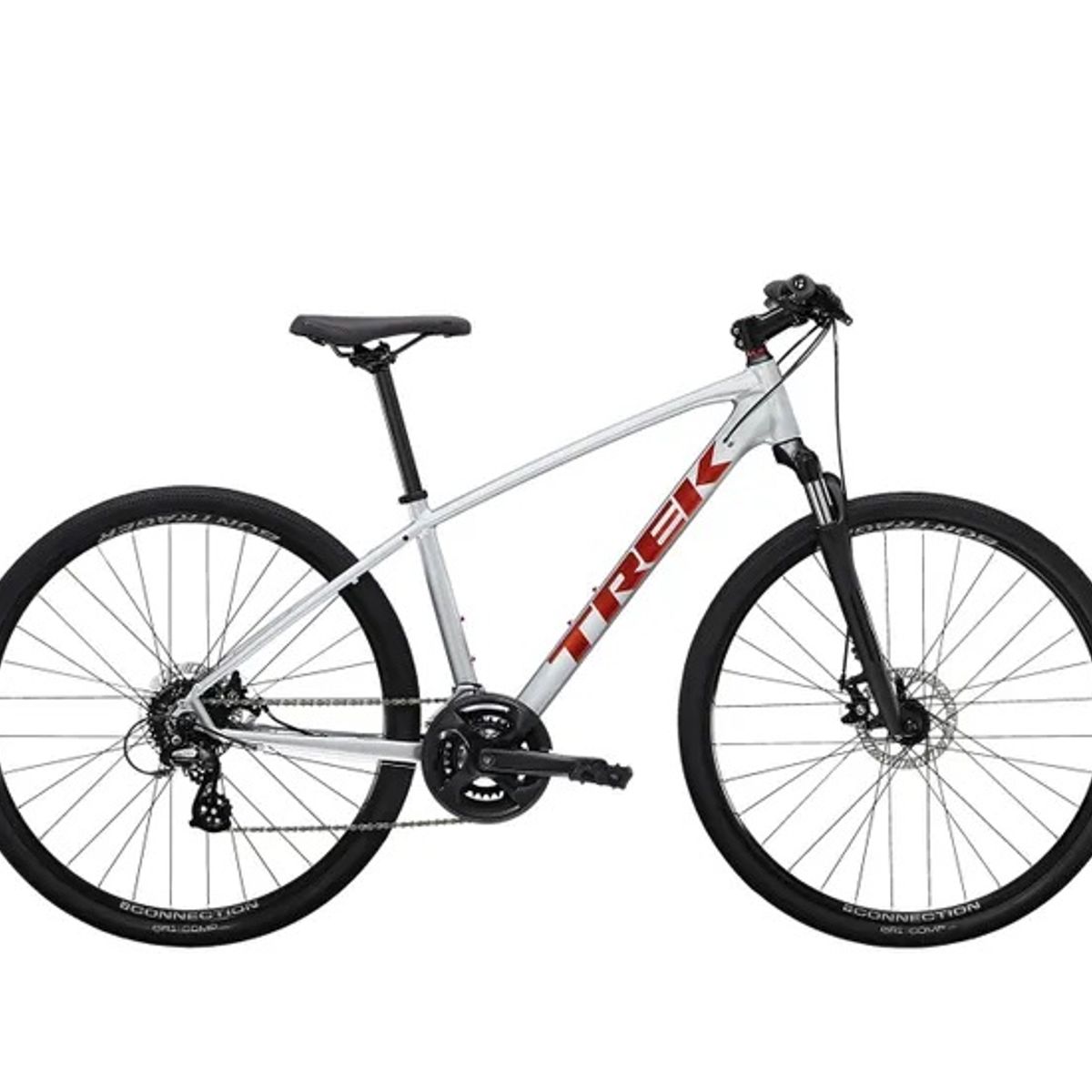 TREK - Bicicleta Urbana Trek Dual Sport 1 Plata 2022 S