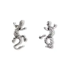 ANDREA COGGIOLA JOYAS - Aros Lagarto Plata Fina 925