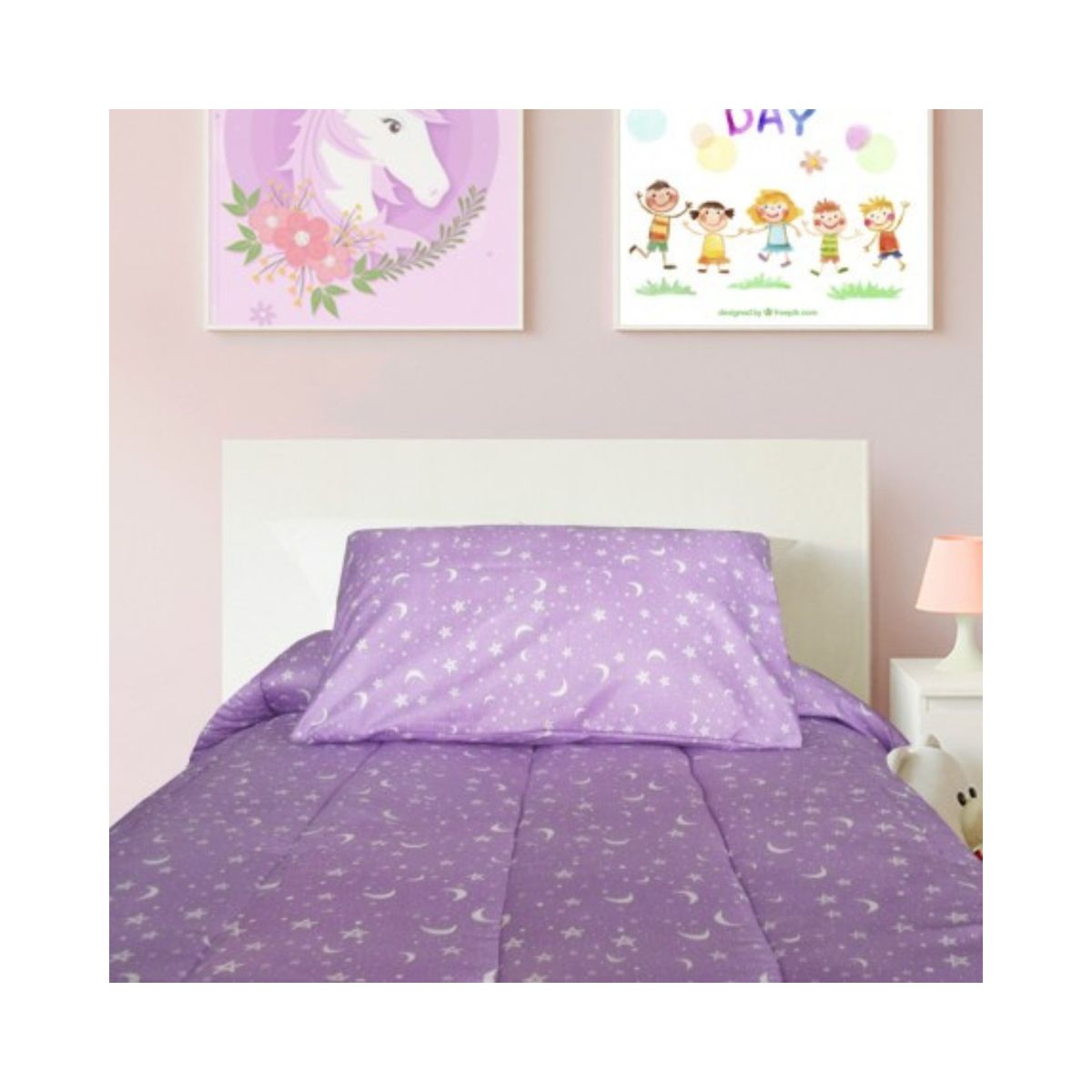 ILLUSIONS - Plumon Infantil Marca Illusions  Apto 1 Plaza Y 1.5 Plaza Space