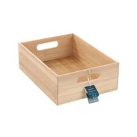 Caja Organizadora de Bambú 30 x 23 cm