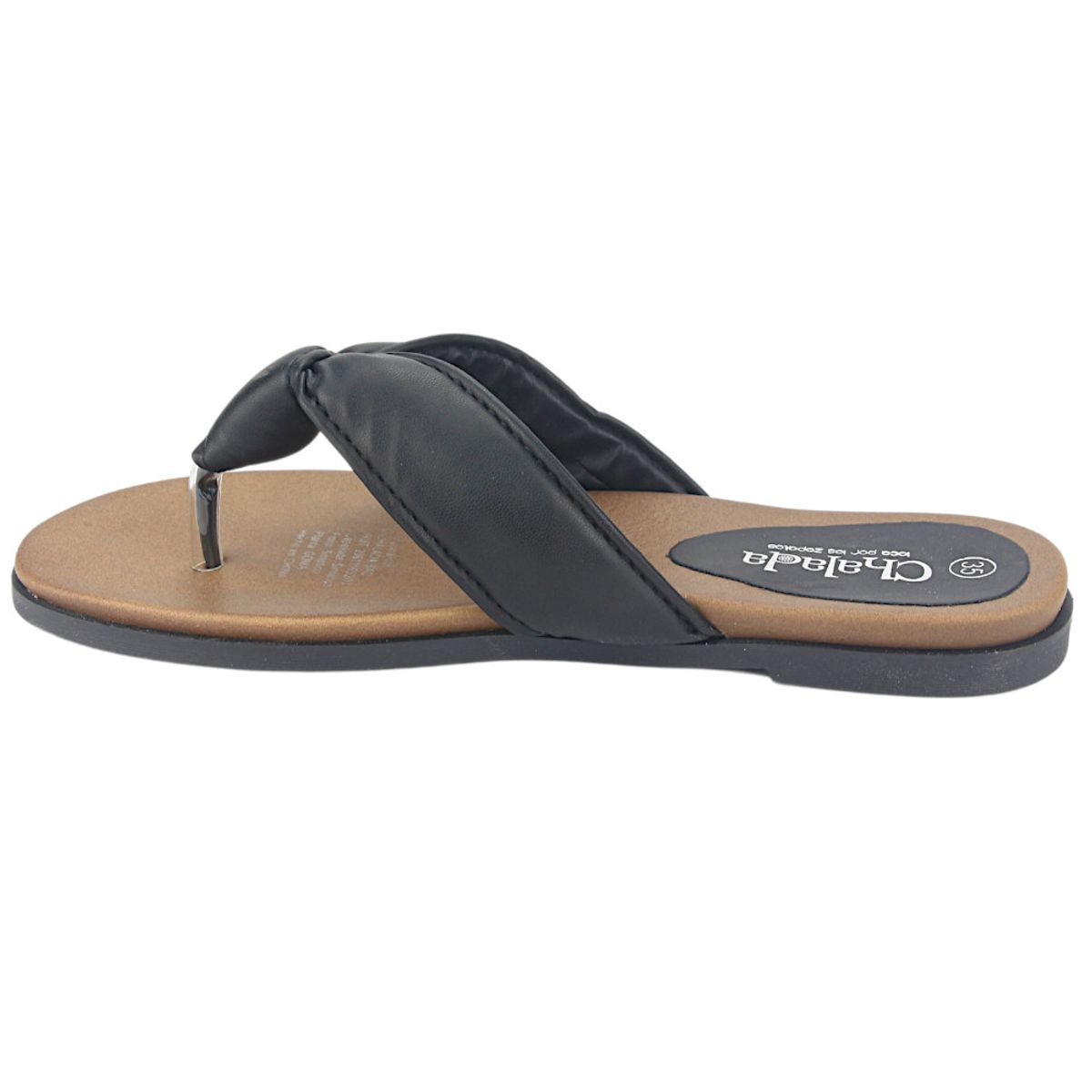 CHALADA - Sandalia Mujer Negro Casual Chalada Prela-11
