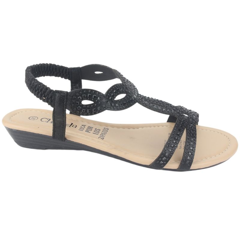 CHALADA - Sandalia Mujer Negro Casual Chalada Call-16