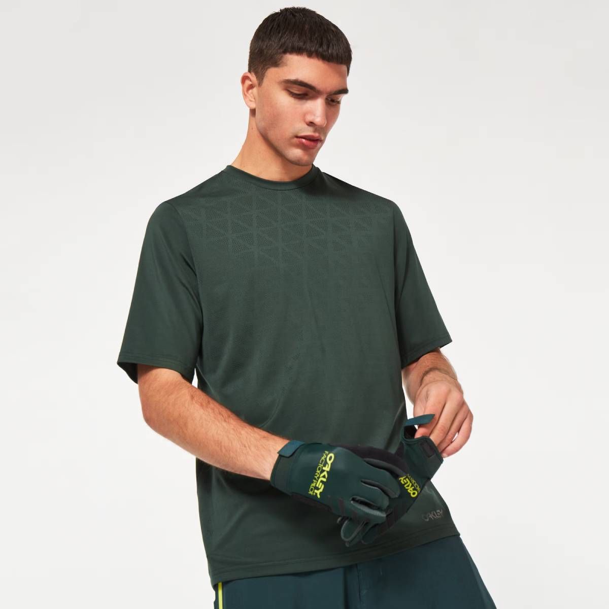 OAKLEY - Polera Oakley Berm SS Hombre Verde