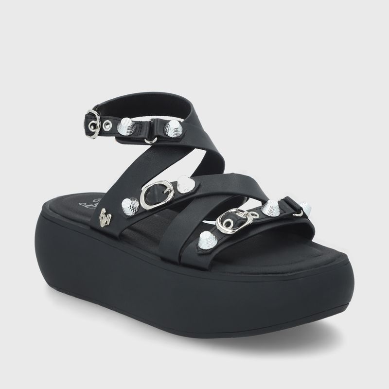 GOTTA - Sandalia Mujer Negra  43032