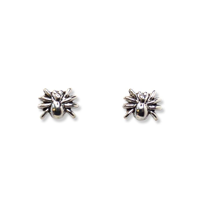 ANDREA COGGIOLA JOYAS - Aros Arañita Plata Fina 925