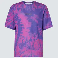 OAKLEY - Polera Ride Free SS Hombre Morado