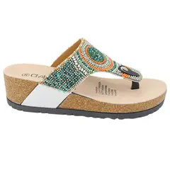 CHALADA - Sandalia Mujer Plateado Casual Doit-10