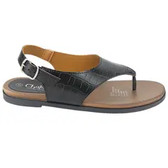CHALADA - Sandalia Mujer Negro Casual Prela-13