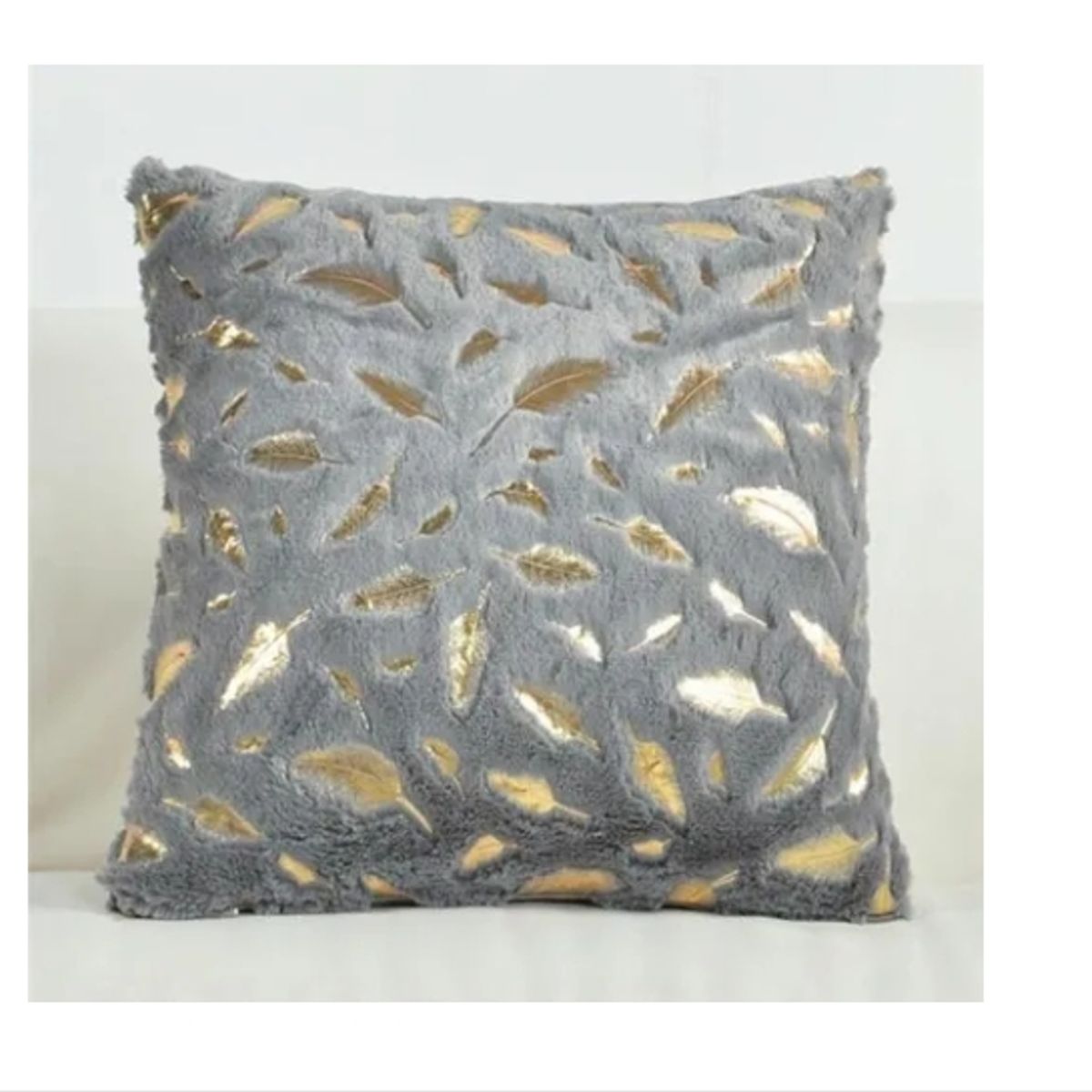 GENERICO - Pack 2 Funda De Cojin Diseño Pluma 40x40