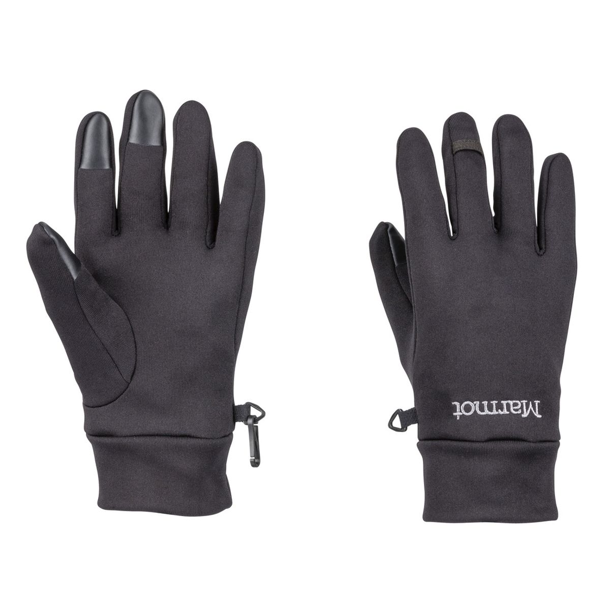 MARMOT - Guantes Power Stretch Connect Negro MARMOT