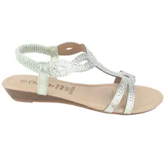 CHALADA - Sandalia Mujer Menta Casual Call-16