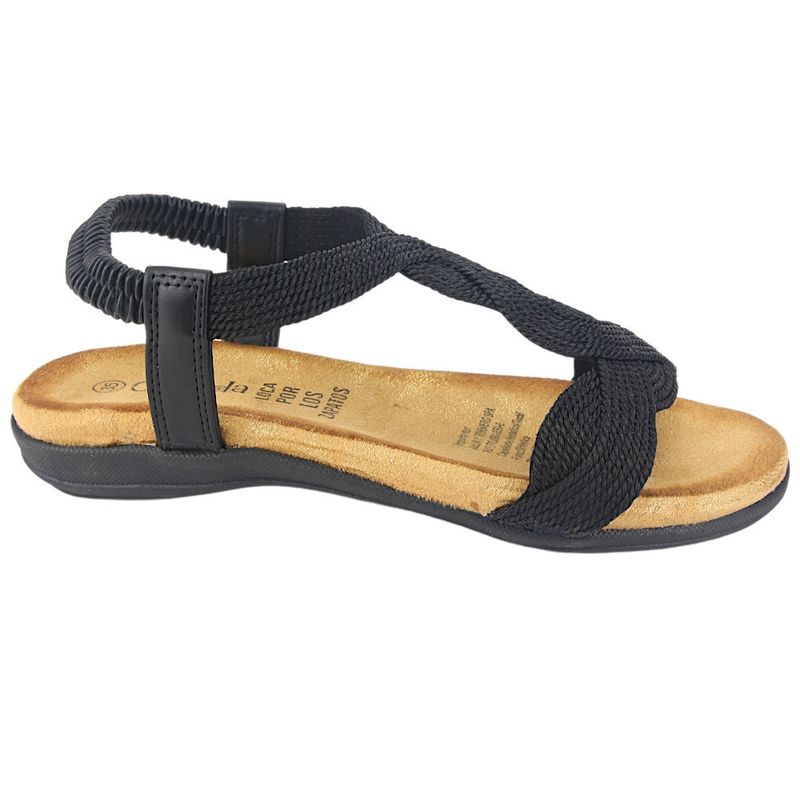 CHALADA - Sandalia Mujer Negro Casual Chalada Clara-5