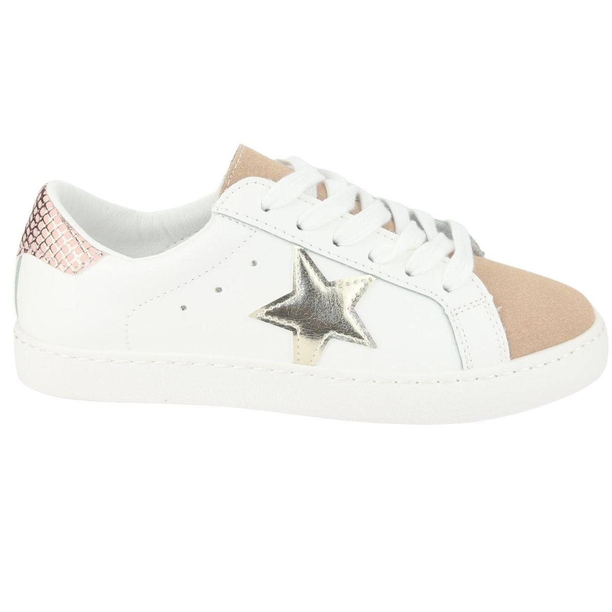 CHALADA - Zapatillas Mujer Dorado Urbano Chalada Goose-1