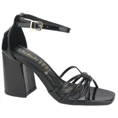 CHALADA - Sandalia Mujer Negro Casual Virk-17