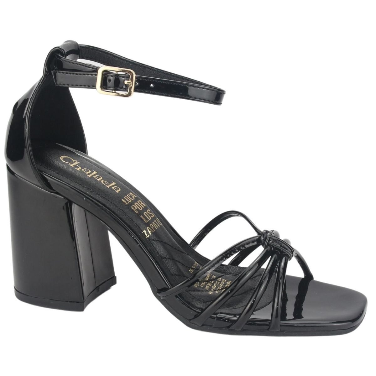 CHALADA - Sandalia Mujer Negro Casual Chalada Virk-17