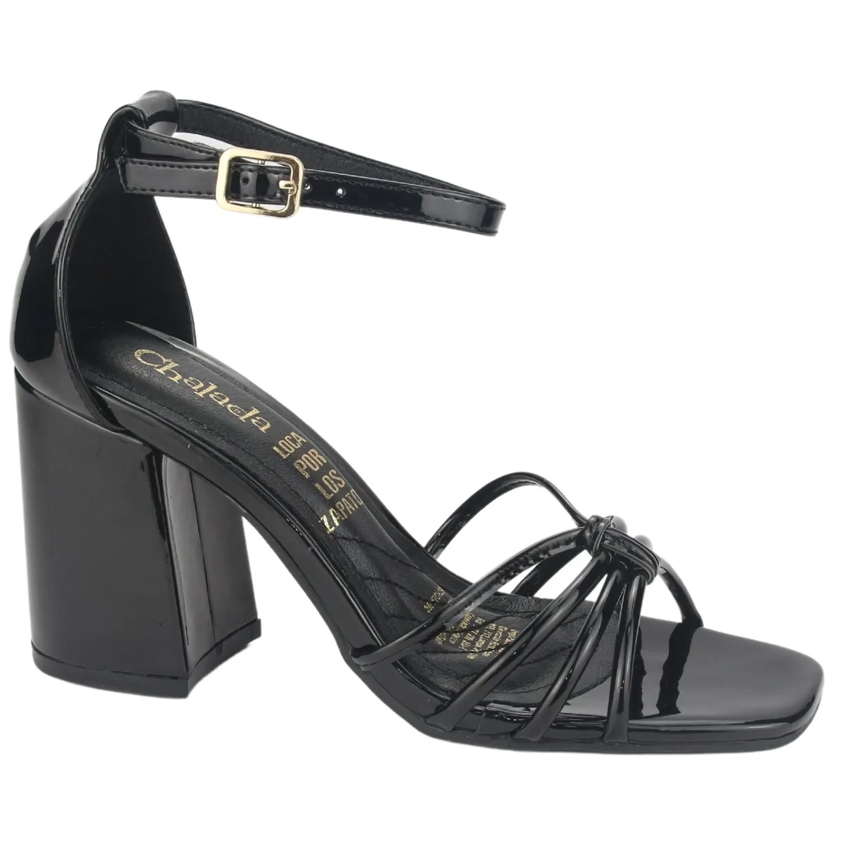 CHALADA - Sandalia Mujer Negro Casual Chalada Virk-17