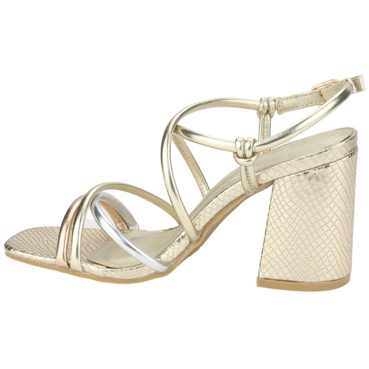 CHALADA - Sandalia Mujer Dorado Casual Chalada Virk-19