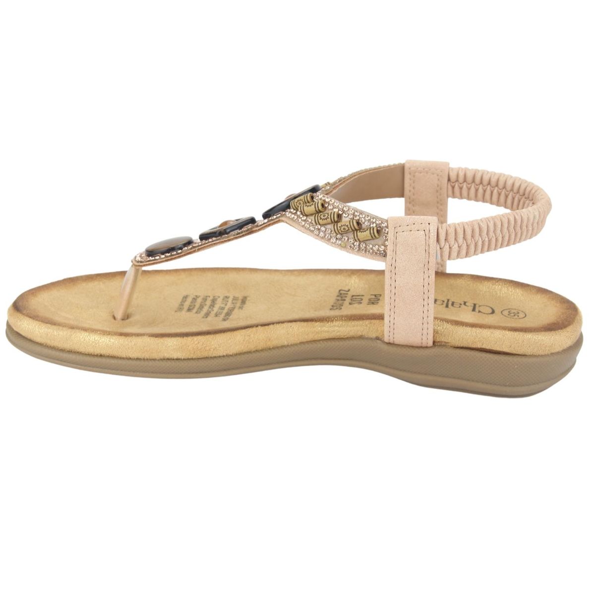 CHALADA - Sandalia Mujer Nude Casual Chalada Clara-6