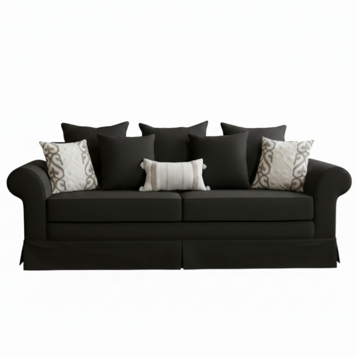 MUNDO LIVING - Sofa 3 cuerpos con asientos de resortes pocket Mambo Marengo