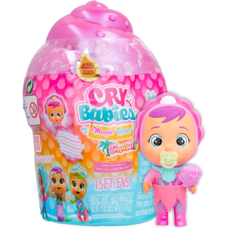 CRY BABIES - Cry Babies Muñeca Tropical Shelly
