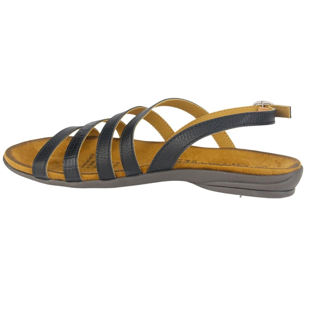 CHALADA - Sandalia Mujer Negro Casual Chalada Anatomic76