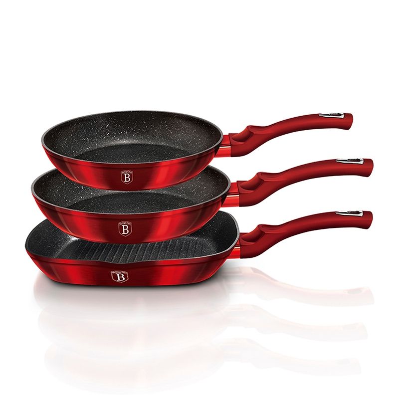 BERLINGER HAUS - SET DE 3 SARTENES  20,24 Y 28 CM INDUCCION