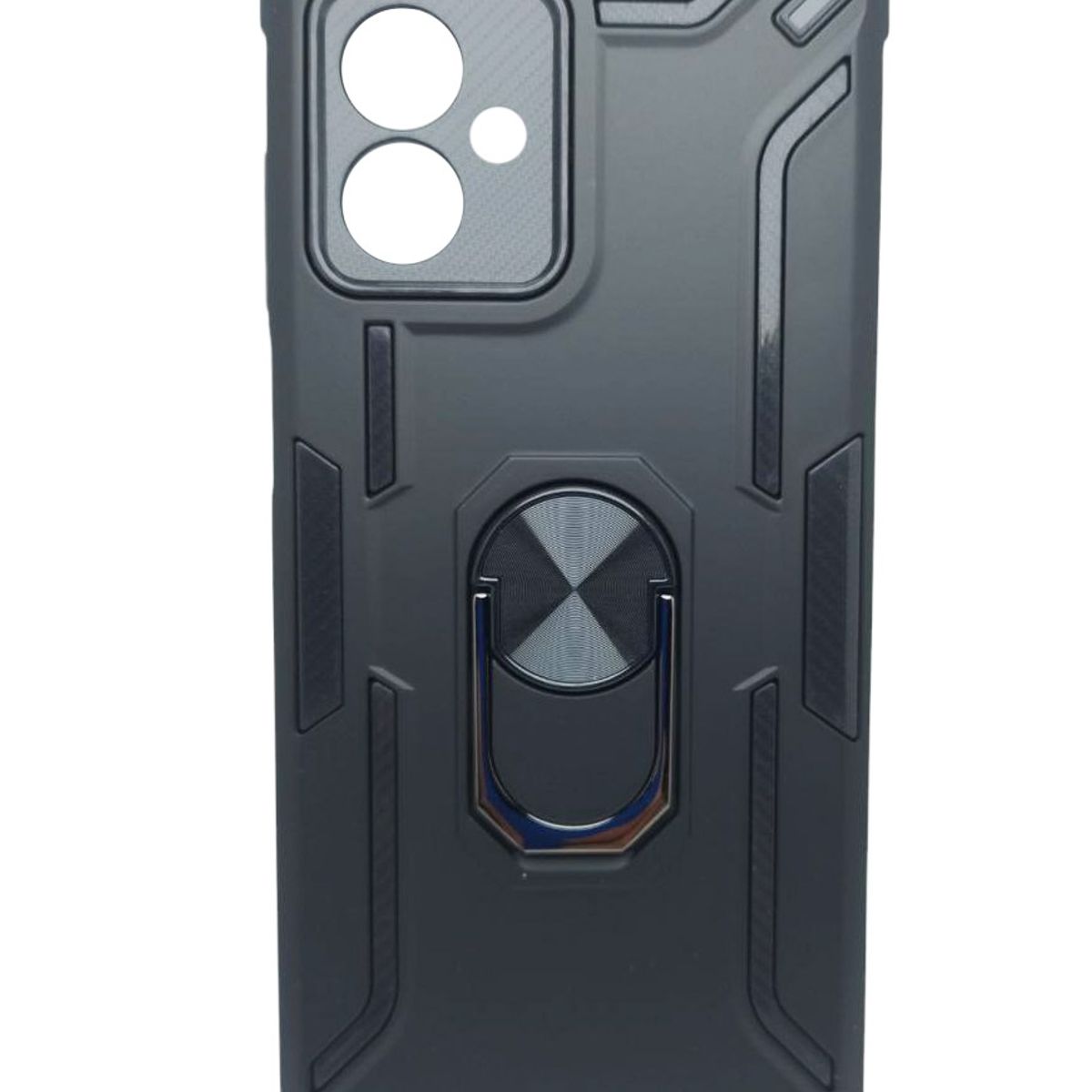GENERICO - PROTECTOR CARCASA PARA MOTOROLA G14 ROBOT ANTISHOCK TOP NEGRO