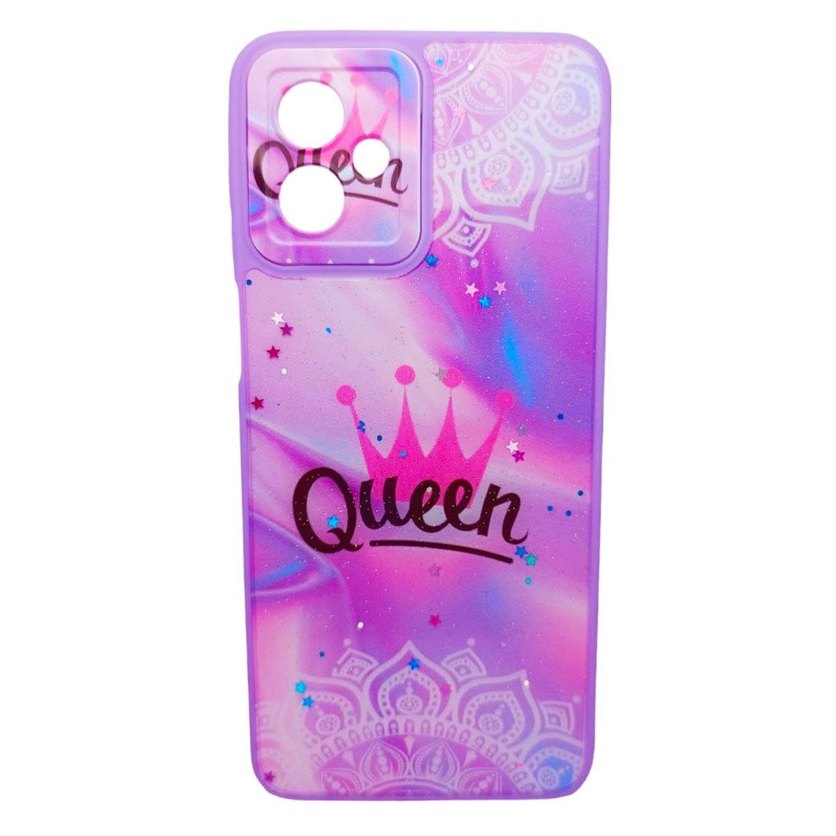 GENERICO - PROTECTOR CARCASA PARA MOTO G14  GEL ANTISHOCK TOP QUEEN