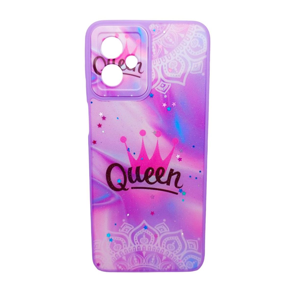 GENERICO - PROTECTOR CARCASA PARA MOTO G14  GEL ANTISHOCK TOP QUEEN