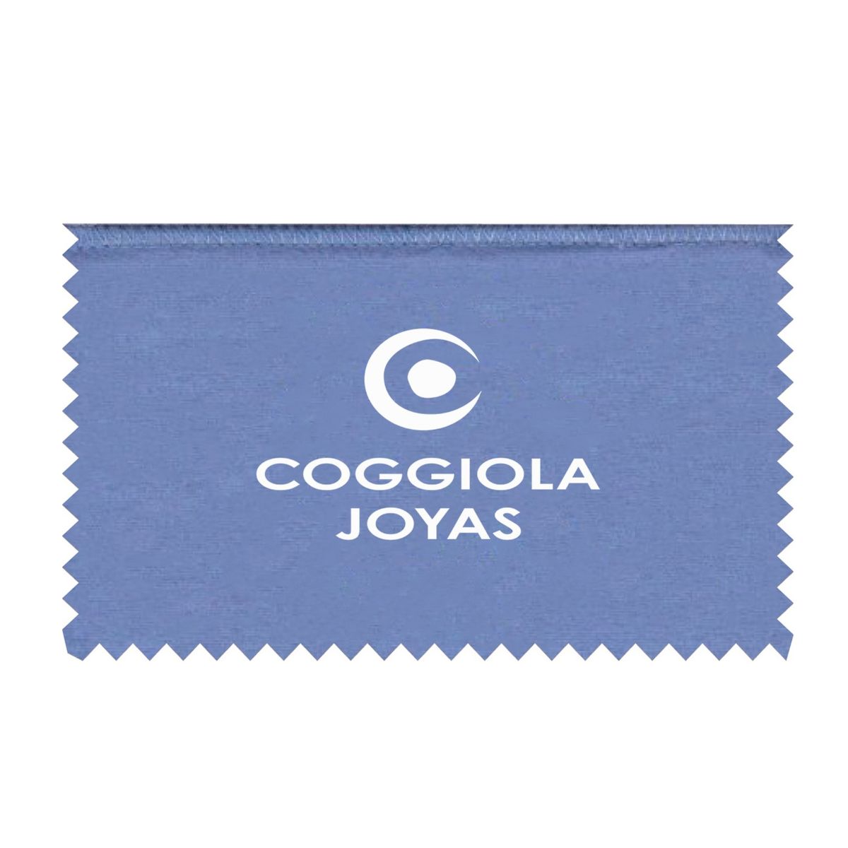 COGGIOLA - Paño Limpiador Pulidor Joyas Plata Y Oro 100 Algodón