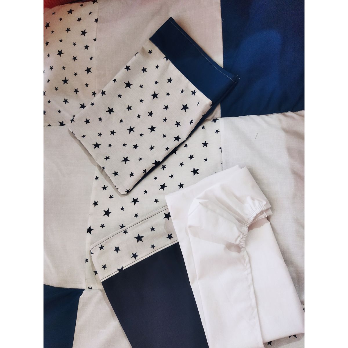 GENERICO - Juego de sabana mas cobertor cuna colecho bebe