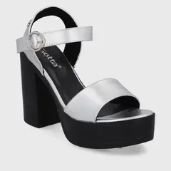 GOTTA - Sandalia Mujer Plateada 45961