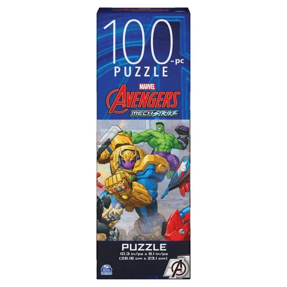 DISNEY - Rompecabezas 100 piezas Marvel Avengers Mech Strike