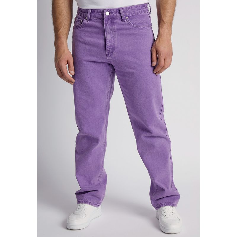 SIOUX - Jeans Hombre Regular Morado Sioux