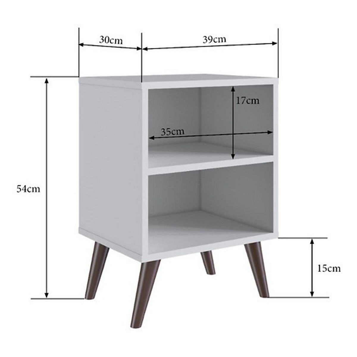 BE DESIGN - Velador Blanco Honey