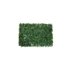 ANGELES DEL HOGAR - Pack 20 Pasto Palmeta Artificial Trebol Vetrical 60x40cm