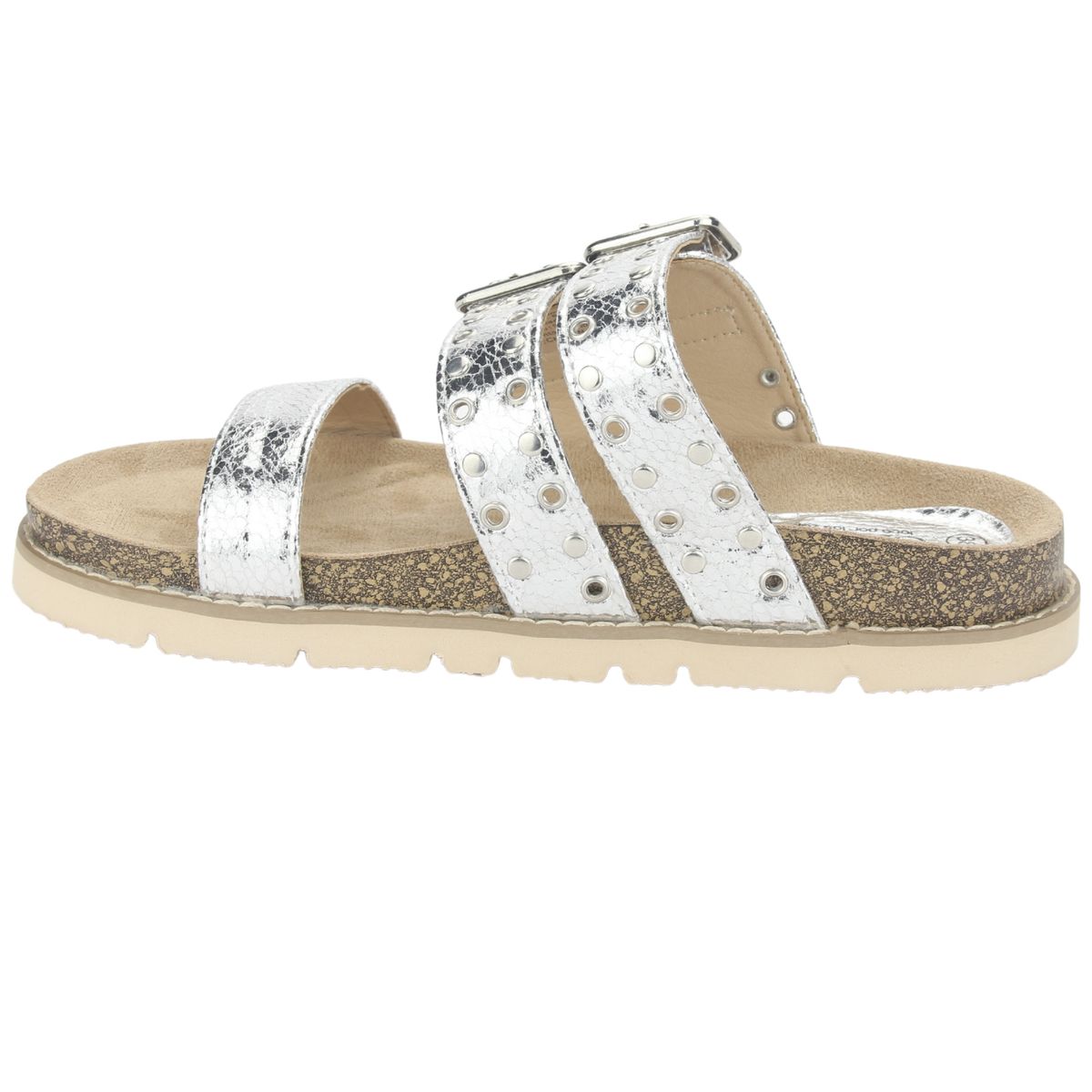 CHALADA - Sandalia Mujer Plateado Casual Chalada Lila-12