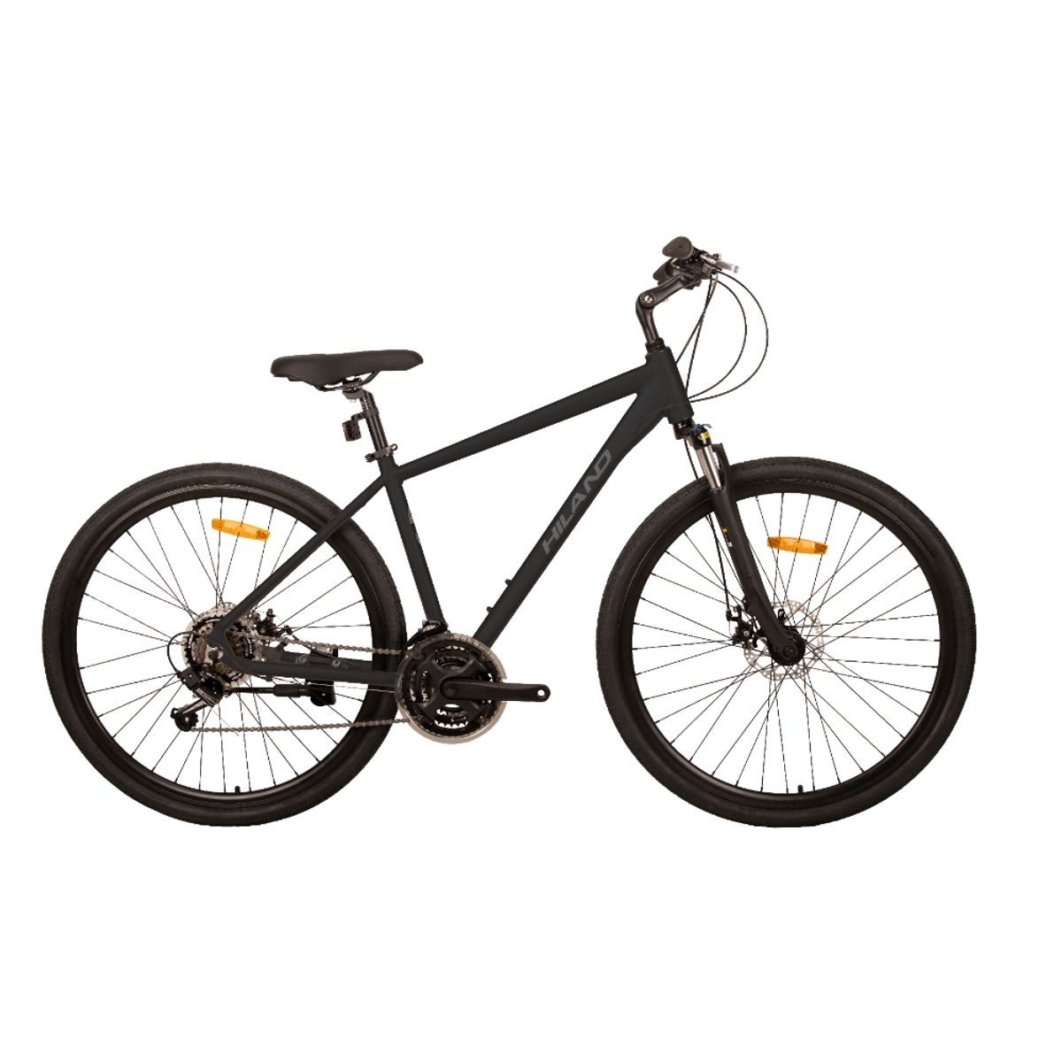HILAND - Bicicleta Urbana Hombre Hiland Man GT700 Negro