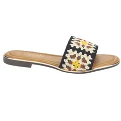 CHALADA - Sandalia Mujer Negro Casual Lila-15