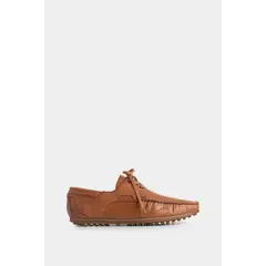 VELEZ - Zapato de cuero para hombre color Miel