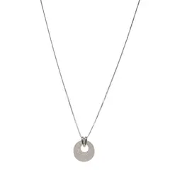 ANDREA COGGIOLA JOYAS - Collar Antonella Cuarzo Rosado Plata Fina 925