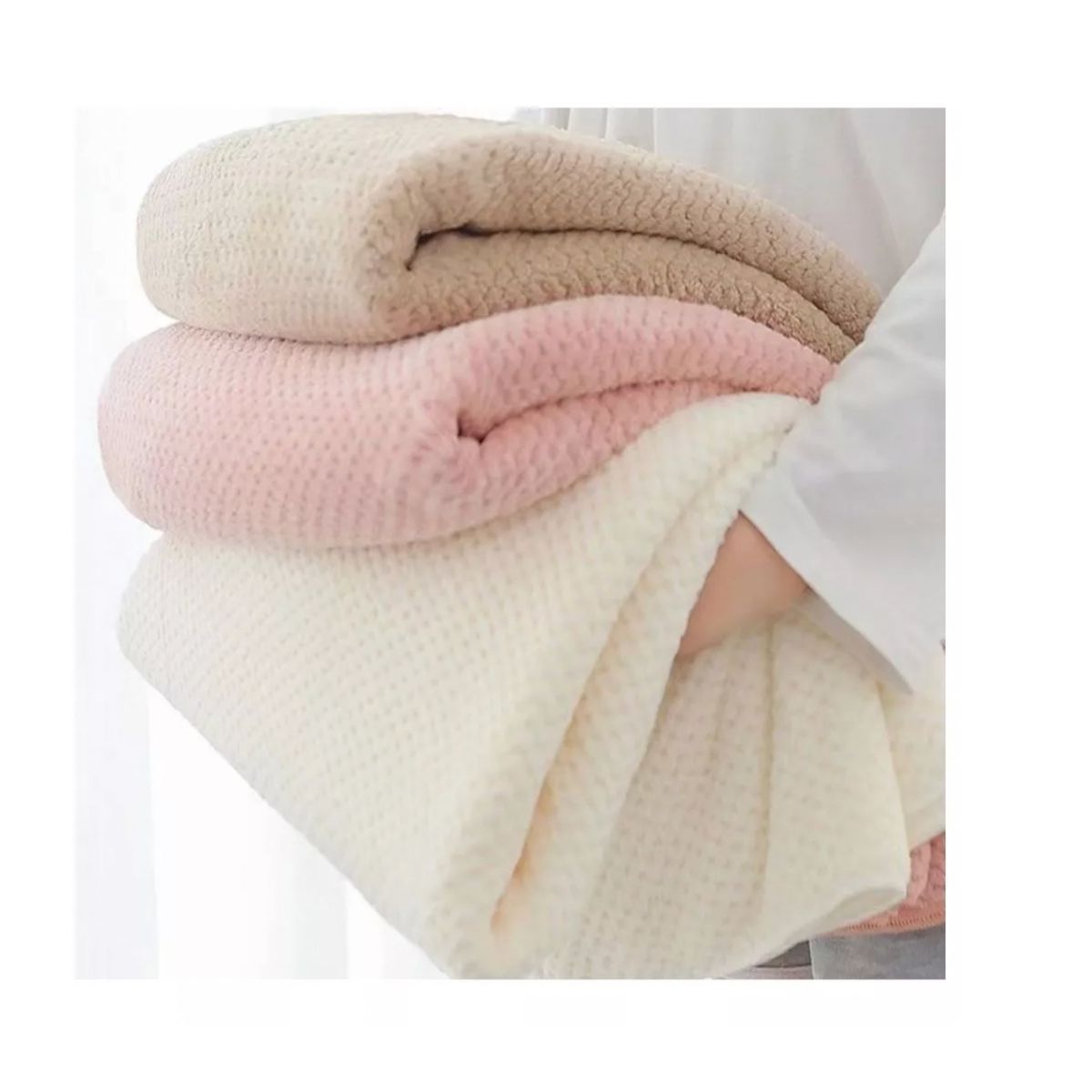 GENERICO - Set 3 Toalla De Baño Microfibra Alta Calidad Secado Rápido