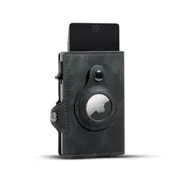 XCLUSIVE - Billetera Tarjetero Compatible con Airtag - Talla Única