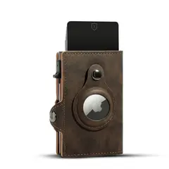 XCLUSIVE - Billetera Tarjetero Compatible con Airtag - Talla Única