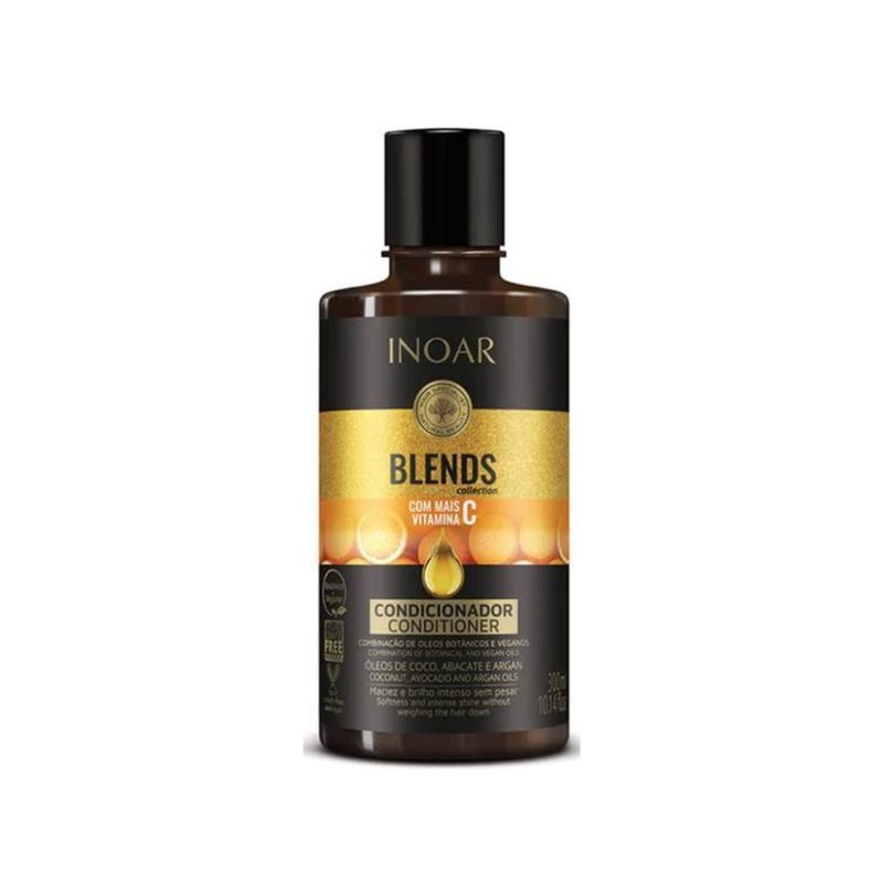 INOAR - Acondicionador Blends INOAR con Vitamina C 300ml Vegano