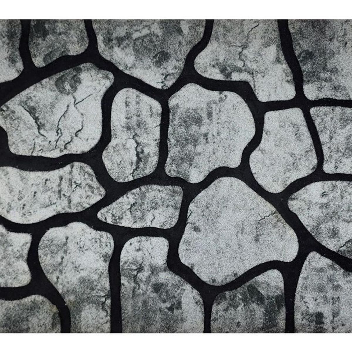 GENERICO - Alfombra Limpiapies Felpudo Alfombra De Entrada Piedras Baño