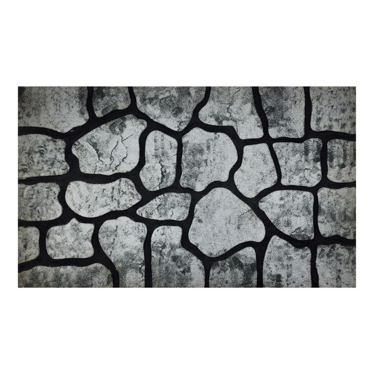 GENERICO - Alfombra Limpiapies Felpudo Alfombra De Entrada Piedras Baño