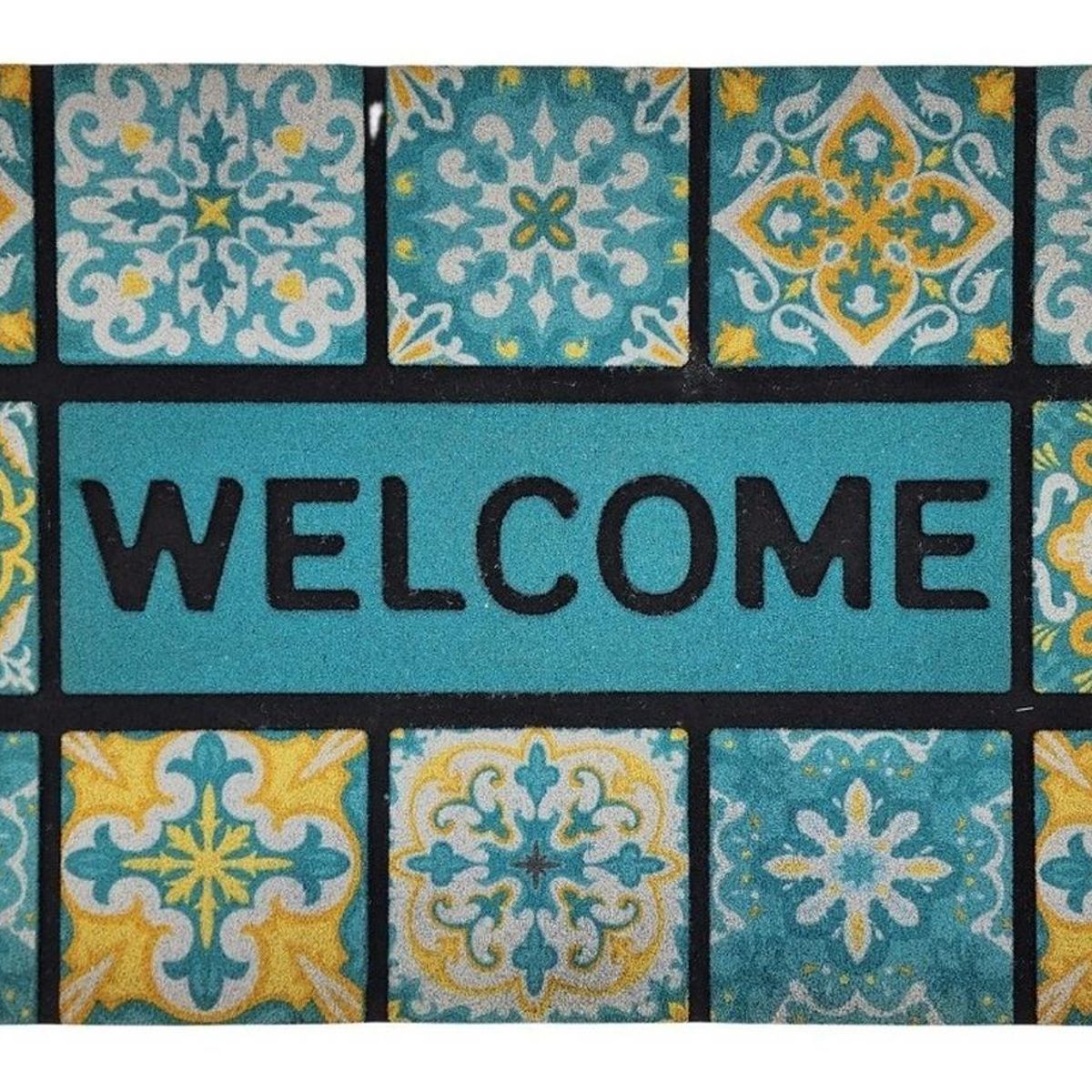 GENERICO - Alfombra Welcome Limpiapies Felpudo Alfombra De Entrada Baño